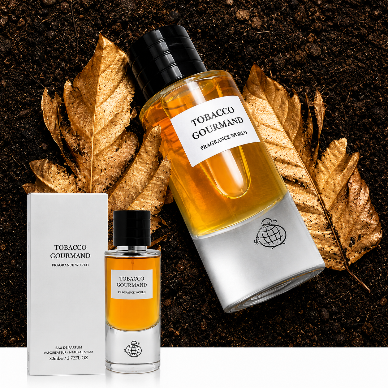 Fragrance World Tobacco Gourmand Eau de Parfum 80ml