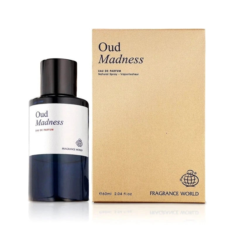 Fragrance World Oud Madness Eau de Parfum 60ml
